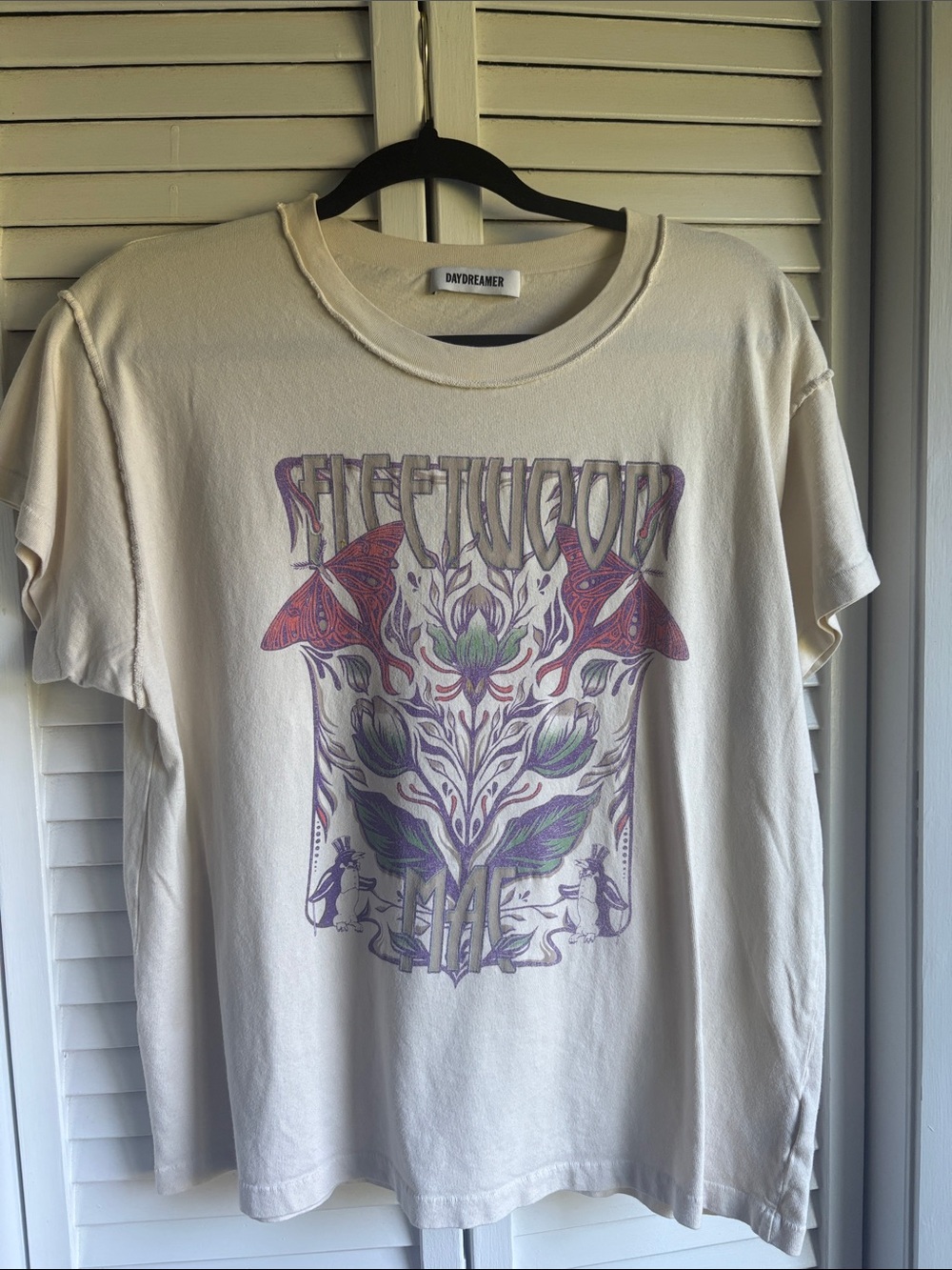 Daydreamer Cream Fleetwood Mac Graphic Tee - Picture 2 of 6